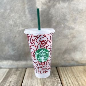 Rose Starbucks cup